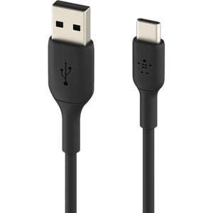 BELKIN BOOST CHARGE USB-A TO USB-C CABLE. 2M. BLACK