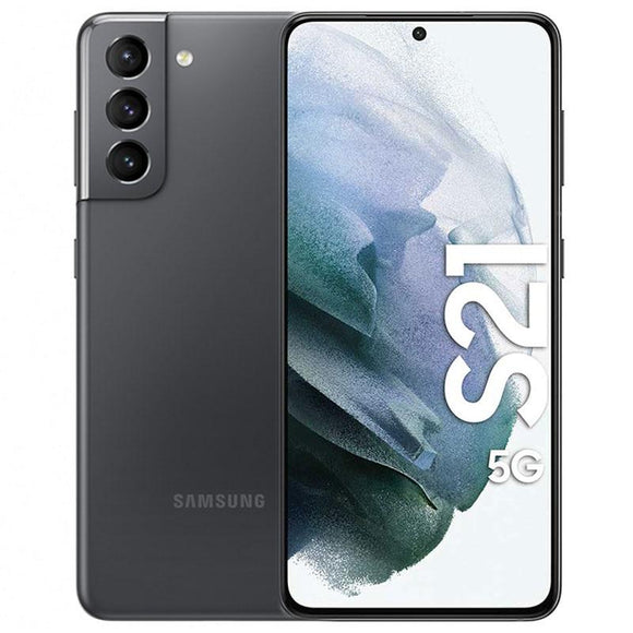 Paket 302 - Samsung S21 5G Ente. Edition 128GB Grå  inkl. monterat skärmskydd